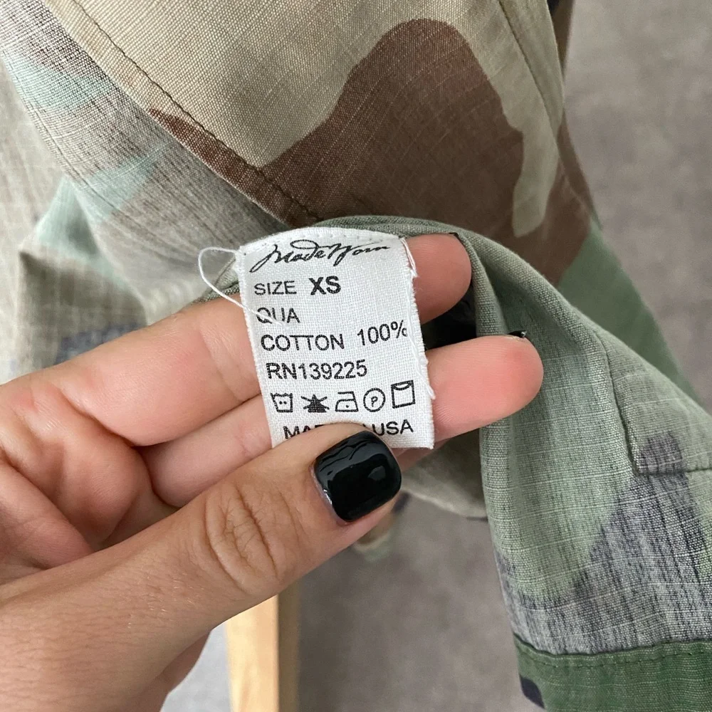 🎉HP🎉Rare Madeworn Military Fatigue Jacket - Picture 7 of 16